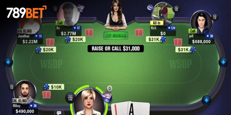 Vòng chơi cuối của game bài Poker tại sân chơi 789Bet