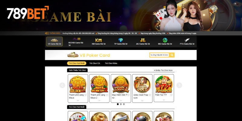 Game bài online tại 789Bet luôn HOT nhất